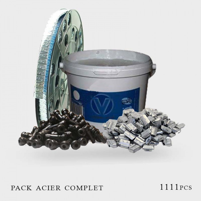 Pack acier complet 1111 pièces