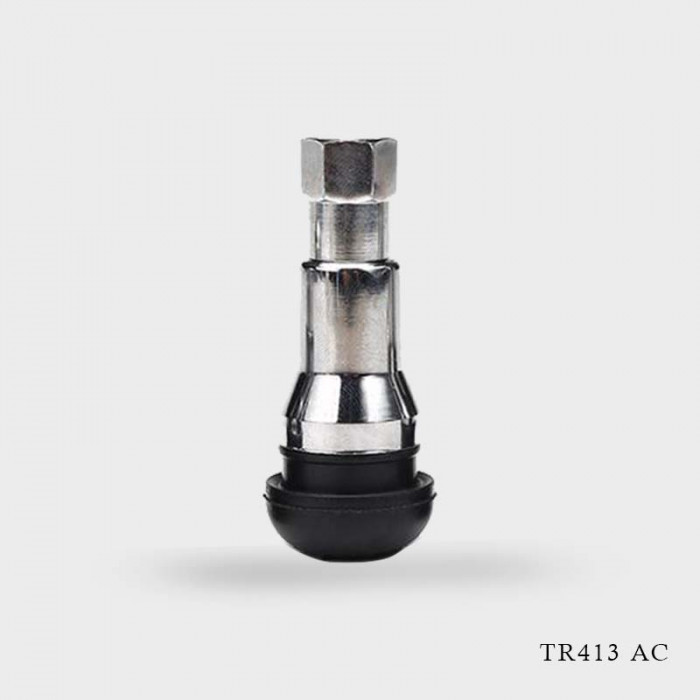 10 Valves TR413 bague acier pneu tubeless 10ex 10 Valves TR413 bague acier pneu tubeless 10ex