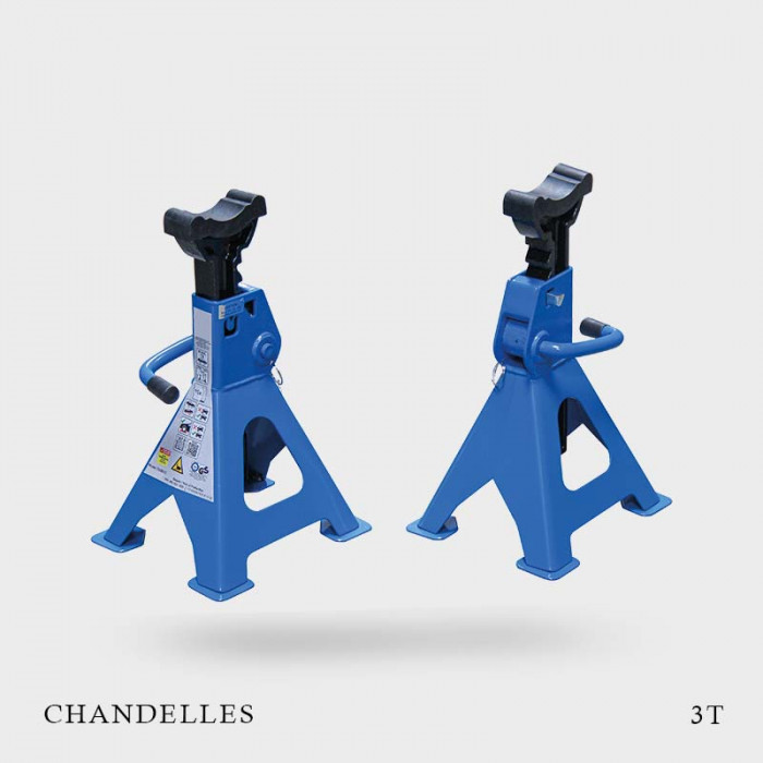 Chandelles 3 tonnes la paire