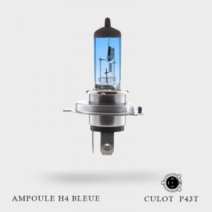 Ampoule H4 Xénon Blue 12V-60/55W Culot P43t à l'unité