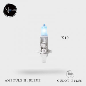 Ampoule H1 Xénon blue 12V-55W Culot P14.5S X 10ex allumées