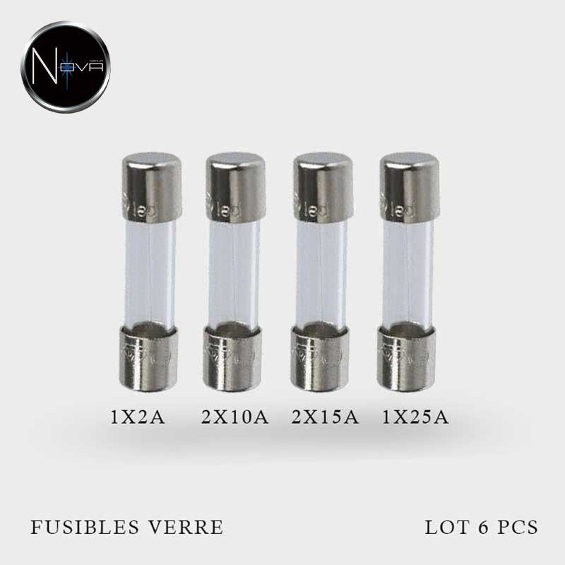 Paquet Scellé De 100 Fusibles Rapides Littelfuse 3AG 5A – 250V, Fabriqué Au Mexique