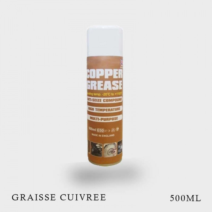 Graisse cuivrée en spray