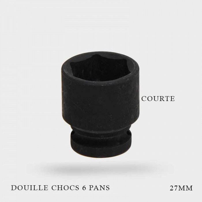 Douille 6 pans 3/4'' de 27 mm