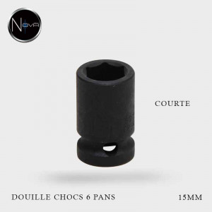 Douille impact courte 15mm