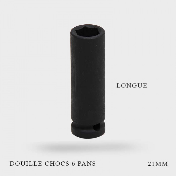 Douille à chocs en 1 Pouce 21 mm - Longue