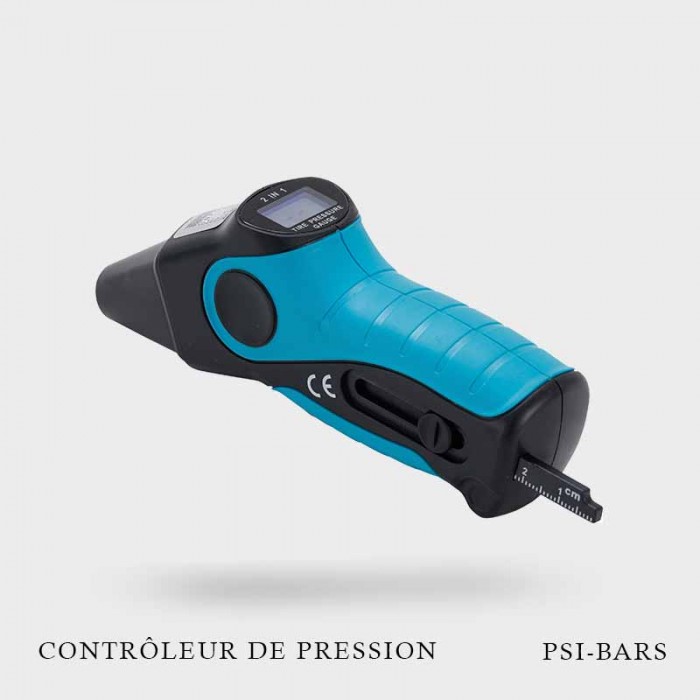 Contrôleur de pression de pneus digital avec pige Contrôleur de pression de pneus digital avec pige