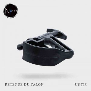 Vue de dessous pince pour talon