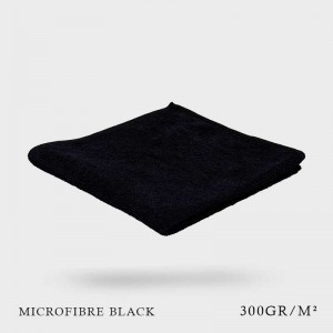 Microfibre black 40x40cm