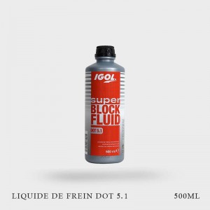 Liquide frein IGOL DOT5 Super Block Fluid 500ml