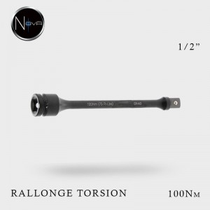 Rallonge de torsion 1/2" 100Nm