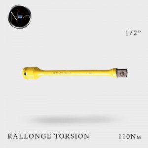 Rallonge de torsion pour carré de 1/2" couple 110Nm