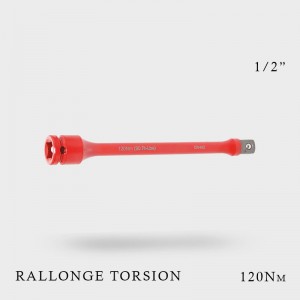 Rallonge de torsion 1/2" 120Nm