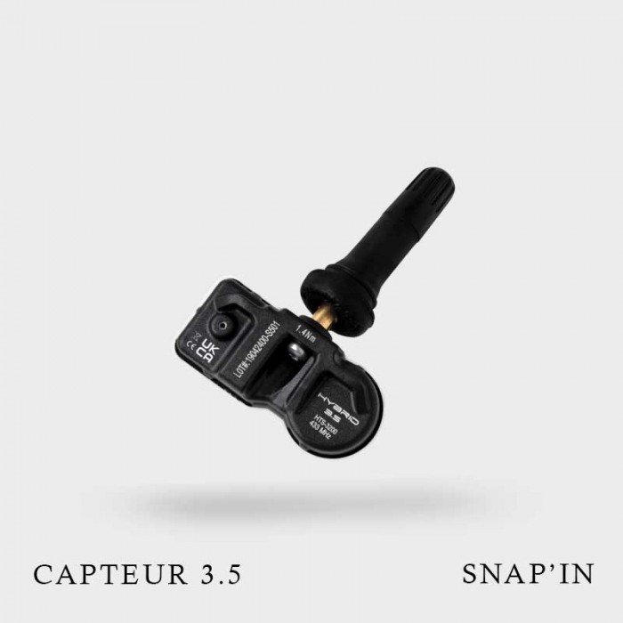 Capteur 3.5 valve caoutchouc