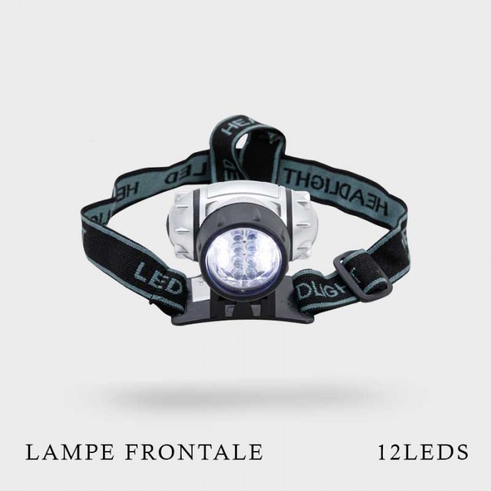 Lampe frontale - 12 LED