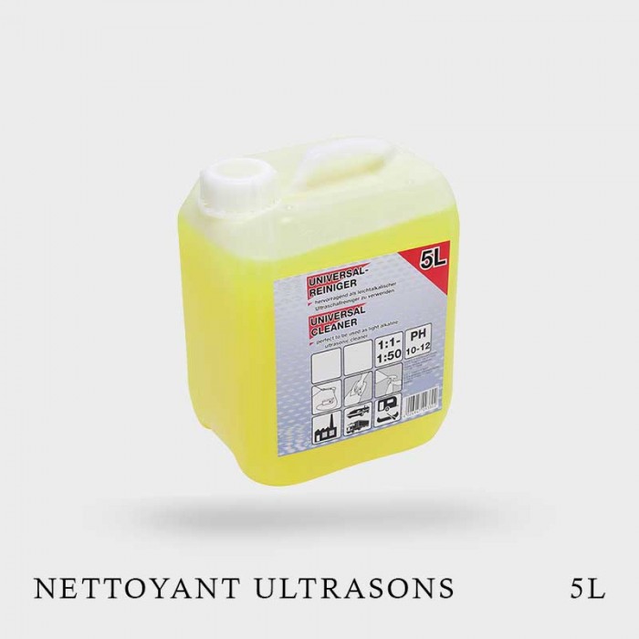 Nettoyant machine ultrason - bidon de 5 litres - Action karting - Paddock