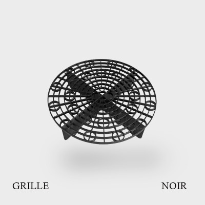 Seau Bucket Filter 20L noir avec grille & couvercle | FrenchCleaner.fr