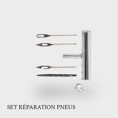 Kit outil réparation pneu format poche