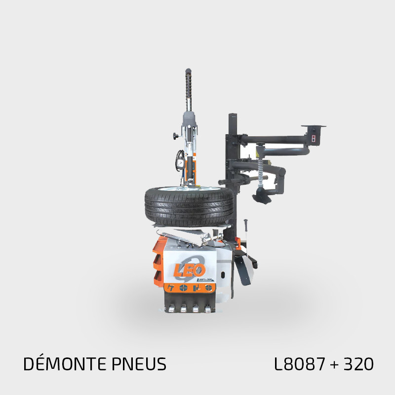 LEO L8087 + 320 – Démonte‑pneus automatique | FrenchCleaner.fr