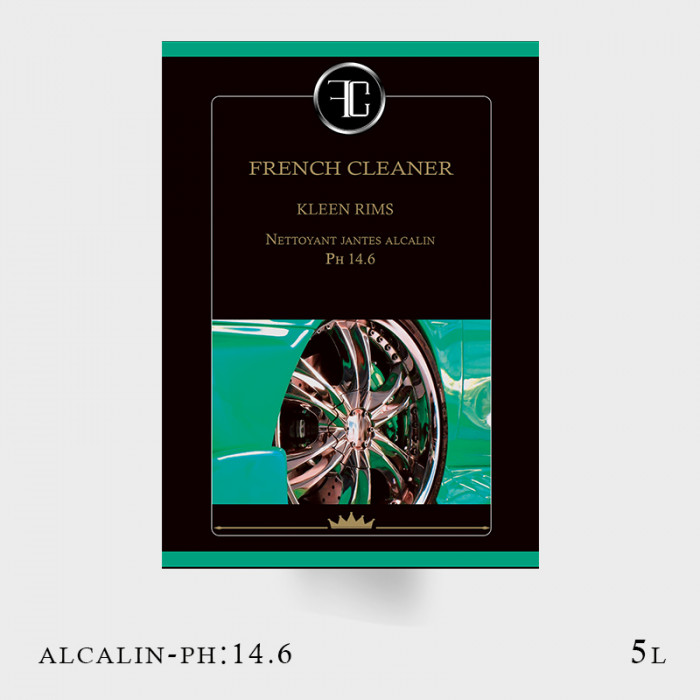 Nettoyant jante KLEEN RIMS ALCALIN 5L PH 14.6 Nettoyant jante KLEEN RIMS ALCALIN 5L PH 14.6