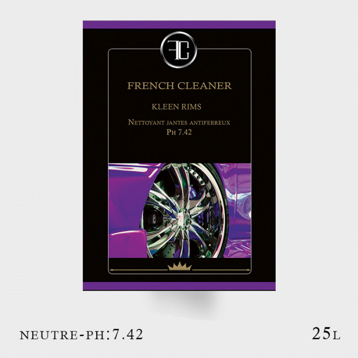 Nettoyant jante KLEEN RIMS RED 25L PH 7.42 Nettoyant jante KLEEN RIMS RED 25L PH 7.42