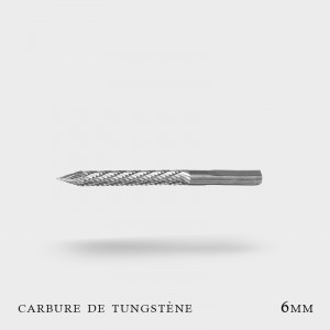 FRAISE CARBURE DE TUNGSTENE 6MM