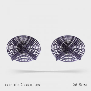 Lot de 2 Grilles de...