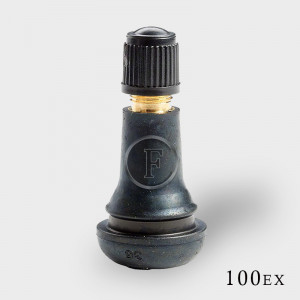 Valves TR413 bague chromée par 10ex 